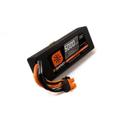Spektrum 2S 7.4V 5000mAh 30C Smart Hardcase LiPo Battery - IC3