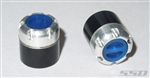 SSD RC Scale Locking Hubs (Blue) (2)