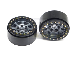 SSD RC 1.9" Assassin Beadlock Wheels (Grey) (2)