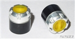 SSD RC Scale Locking Hubs (Yellow) (2)