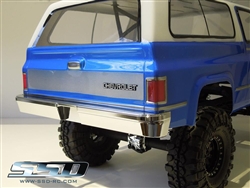 SSD RC Blazer Rear Bumper for Ascender (Chrome)