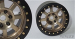 SSD RC 2.2" Assassin Wide Beadlock Wheels (Bronze) (2)