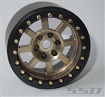 SSD RC Single 2.2" Assassin Wide Beadlock Wheel (Bronze) (1)