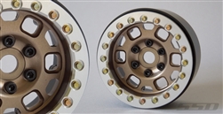 SSD RC 1.9" Contender Beadlock Wheels (Bronze) (2)