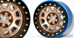 SSD RC 2.2" D Hole PL Beadlock Wheels (Bronze) (2)