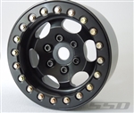 SSD RC Single 1.9" Rugged Beadlock Wheel (Black) (1)