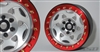 SSD RC 2.2" Champion Beadlock Wheels (Silver / Red) (2)
