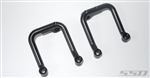 SSD RC Trail King Aluminum Front Shock Hoops (Black)