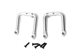 SSD RC Trail King Aluminum Front Shock Hoops (Silver)