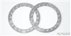SSD RC 1.9" Silver Aluminum Beadlock Rings (2)