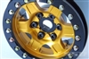 SSD RC Single 1.9" Challenger Beadlock Wheel (Gold) (1)