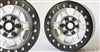 SSD RC 1.9" Challenger Beadlock Wheels (Silver) (2)