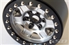 SSD RC Single 1.9" Challenger Beadlock Wheel (Silver) (1)