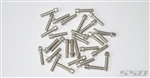 SSD RC M2.5 x 10mm Scale Wheel Bolts (Silver) (30)