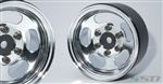 SSD RC 1.55" Steel Slot Wheels (Chrome) (2)