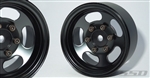 SSD RC 1.55" Steel Slot Wheels (Black) (2)