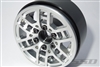 SSD RC Single 1.9" Toycoma Beadlock Wheel (Silver) (1)