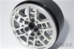 SSD RC Single 1.9" Toycoma Beadlock Wheel (Silver) (1)