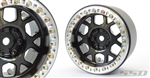 SSD RC 2.2" Boxer Beadlock Wheels (Black) (2)