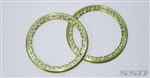 SSD RC 2.2'' Green Aluminum Beadlock Rings (2)