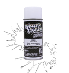 Spaz Stix Solid White / Glow Backer Aerosol Paint 3.5oz