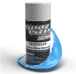 Spaz Stix Electric Blue Metallic Aerosol Paint 3.5oz
