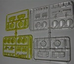 Tamiya RC Hi-Lift Hilux P Parts (Clear / Yellow Lens Parts)