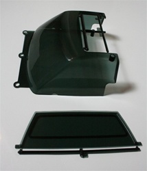 Tamiya RC Hi-Lift Hilux T Parts (front / rear windows)