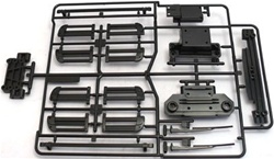 Tamiya RC Tundra W parts Wipers, Roof Rack Parts