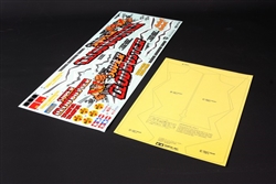 Tamiya RC Clod Buster Sticker Sheet