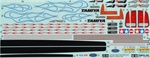 Tamiya RC F-350 Sticker Sheet
