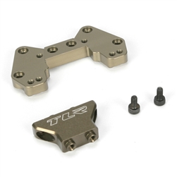 Team Losi Racing Rear Camber Block, Mid Motor, Aluminum, 22/22T