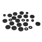 Team Losi Racing Piston Set & Bushings, 12mm Shock: 22