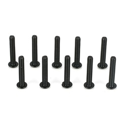 Team Losi Racing Button Head Screws, M3 x 18mm (10)