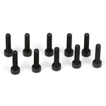 Team Losi Racing Cap Head Screws, M3 x 12mm (10)