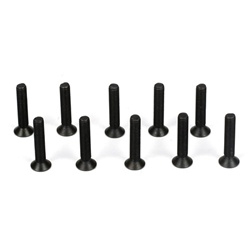 Team Losi Racing Flathead Screw, M3 x 16mm (10)