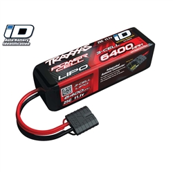 Traxxas 3S 11.1V 6400mAh 25C LiPo Battery with iD Connector