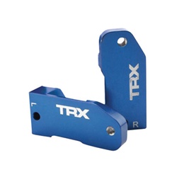 Traxxas 30 Deg Caster Blocks Blue Slash Rustler Stampede