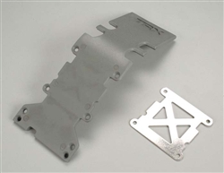 Traxxas Skid Plate Rear Plastic Gray T-Maxx