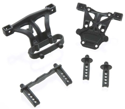 Traxxas Front & Rear Body Mounts & Posts 1/16 VXL