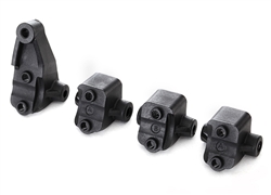 Traxxas Axle mount set (complete) (front & rear) (for suspension links) TRX-4