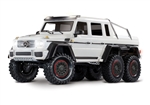 Traxxas TRX-6 RTR with Mercedes-Benz G 63 AMG 6x6 Body (Metallic White Edition)