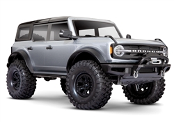 Traxxas TRX-4 RTR with 2021 Ford Bronco Body - Iconic Silver