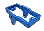 Traxxas Servo mount, 6061-T6 aluminum, TRX-4m. Blue