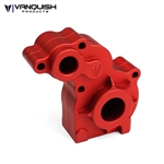 Vanquish Products SCX10 Aluminum Transmission Housing Red Anodized