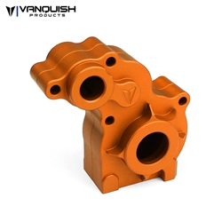 Vanquish Products SCX10 Aluminum Transmission Housing Orange Anodized