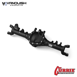 Vanquish Products Currie RockJock SCX10 II Front Axle Black Anodized