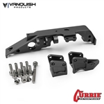 Vanquish Products Axial Wraith Currie Truss / Link Mounts Rear Grey Anodized