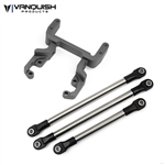 Vanquish Products SCX10 II Currie F9 Servo Mount Kit Grey Anodized