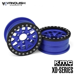 Vanquish Products KMC 2.2 XD229 Machete Blue Anodized (2)